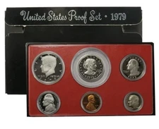 1979 US Proof Set ~ 6 Coin ~ Original Government Packaging OGP