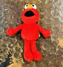 Vintage 2003 Sesame Street GUND Mini Elmo Plush Lovey Stuffed Animal EVC