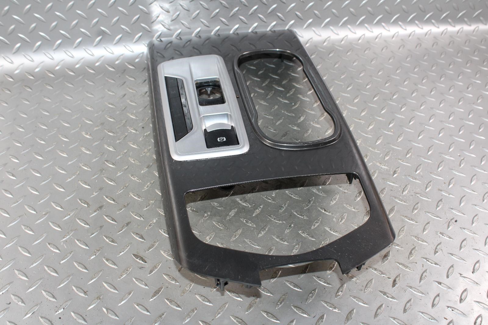 14-17 Ghibli Black Floor Center Console Shifter Surround Trim Panel OEM Factory