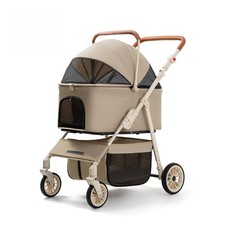 3-in-1 Pet Stroller for Cats  Dogs - 35lbs Upper Deck  13lbs Lower, Detacha...