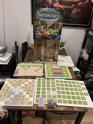 Ravenburger Sanssouci Legespiel Garden Construct Architect Strategy Board Game