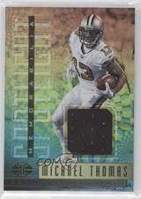 2017 Panini Illusions Spotlight Memorabilia Michael Thomas #SP-MT w1s