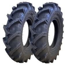 2 Traktorreifen, 7.50-16 8PR/99A8 BKT AS-504, Schlepper Reifen, für Traktor