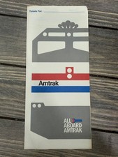 Vintage Amtrak Train Gifts Brochure Order Form Ticket Holder Ephemera