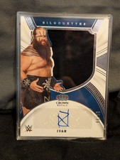 2022 WWE Panini Chronicles Crown Royale IVAR Patch Auto /99