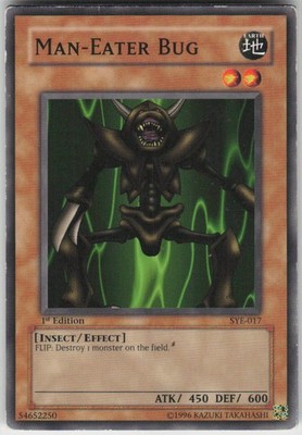 MAN-EATER BUG SYE-017 COMMON / SHORT PRINT YU-GI-OH LIGHTLY PLAYED