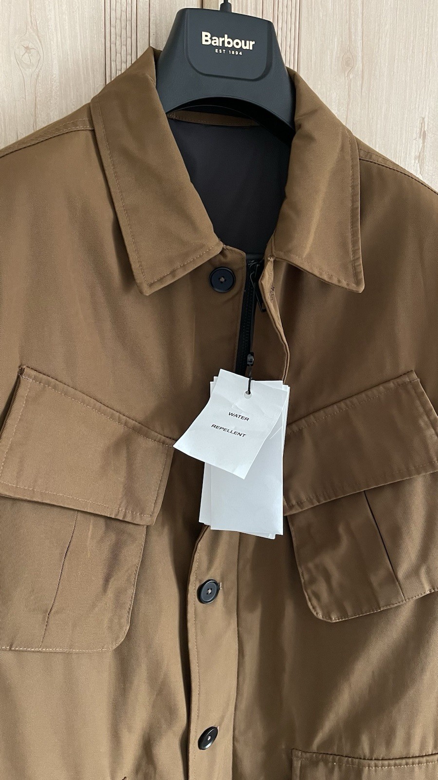 Massimo Dutti Studio Brown Captain Jacket – Size L – Brand New RRP 249 Timeless image 7