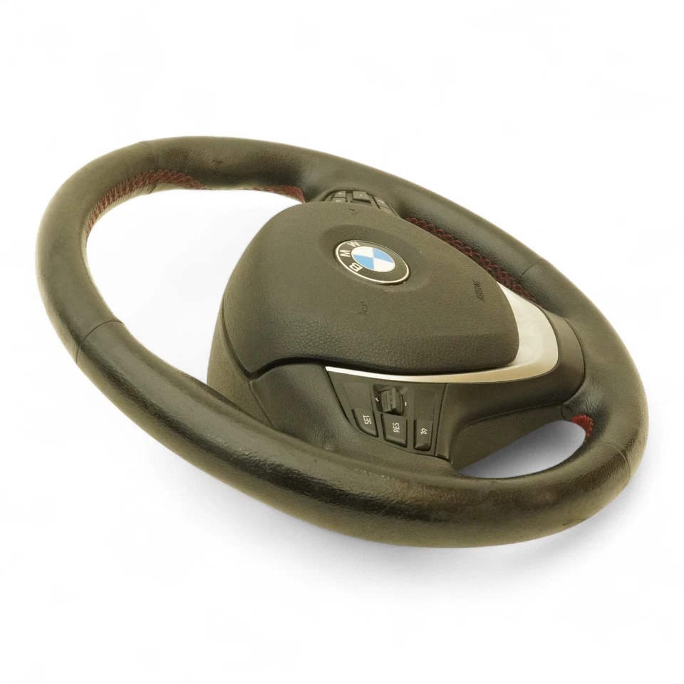 12-18 Bmw 328 335 340 320 F30 Sport Steering Wheel Leather Heated W Paddle Shift Foto 3 de 4