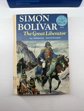 Simon Bolivar World Landmark book #14 Hardback 1959 