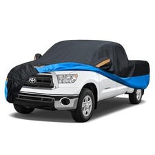 Waterproof All Weather Truck Cover - M-Length 210 Inch - 4 Tuck Car Cover
