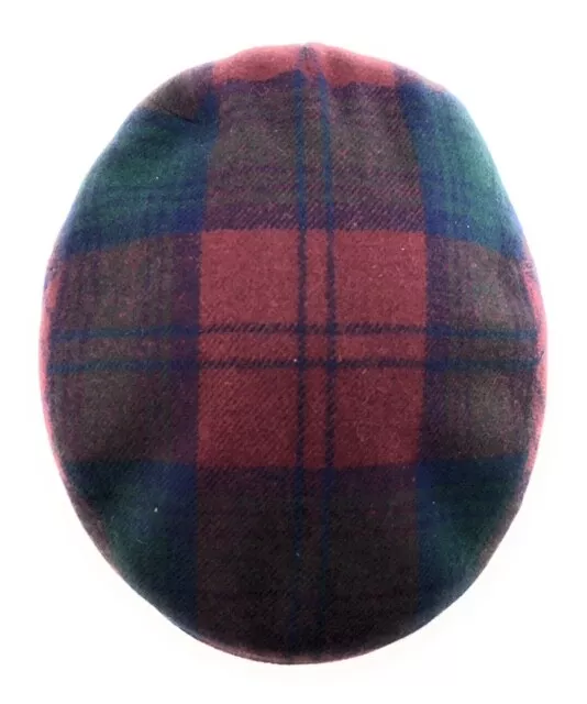 Scottish Lindsay Tartan Cap From The Finest Cap Maker Linney Made