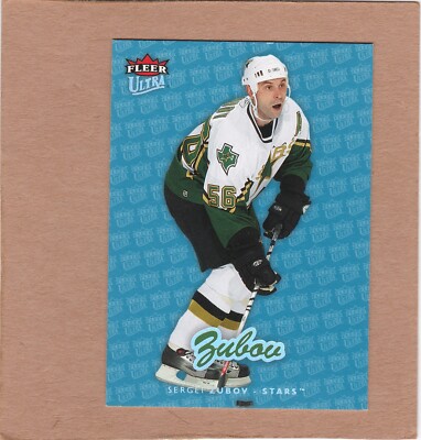 2006-07 Fleer Ultra Ice Medallion 028/100 Sergei Zubov #64 HOF EX-NM....SEE SCAN