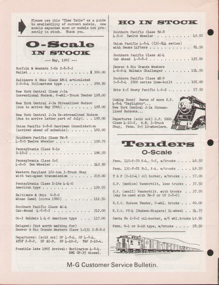 catalogo MAX GRAY Customer Bulletin Service Second Quarter 1965 KTM HO & O E  aa - Immagine 2 di 2