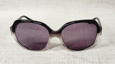 CANDIE'S Women's Oversized Sunglasses Black  Clear Frame COSDANI  NEW  