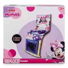 Disney Junior Mickey  Minnie Mouse Fold-Up Kitchen Play Set With 11 Pieces NIB