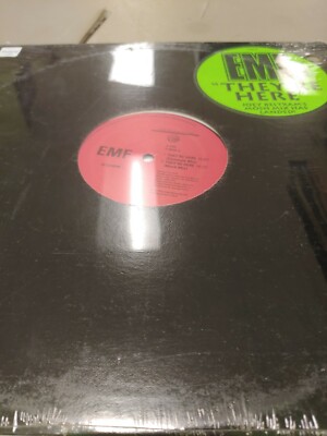 EMF THEY'RE HERE 12'' MAXI-SINGLE LP RARE OOP LIKE NEW