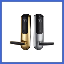 RFID card Hotel Lock Management System/ Hotel Room Locks w/Mechnical key+ Card
