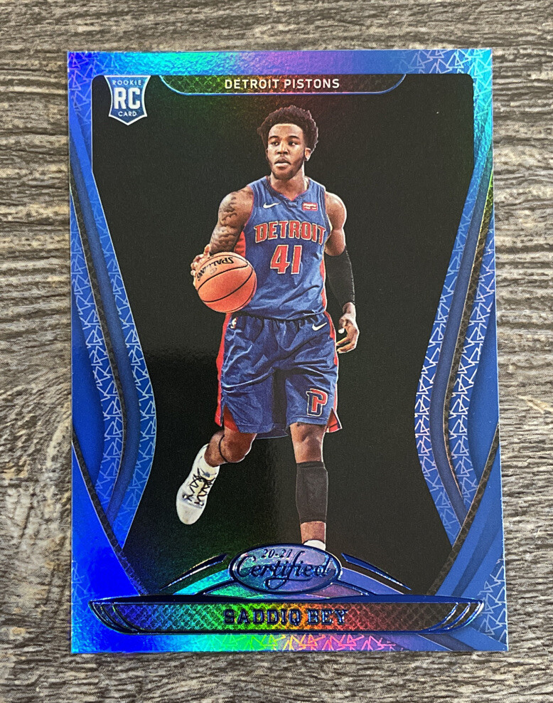 2020-21 CERTIFIED SADDIQ BEY RC MIRROR BLUE SP #182