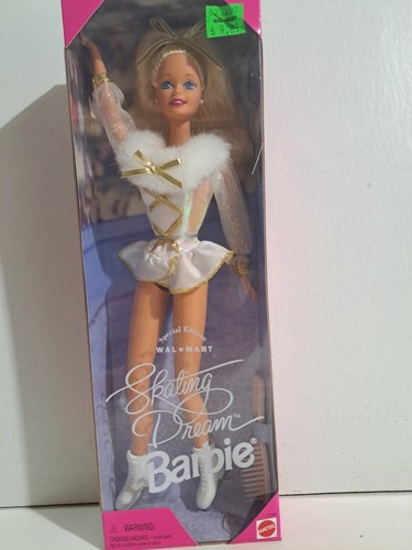 NIB Mattel 17244 Skating Dream 1995 Barbie 11.5 Doll Special Edition Walmart