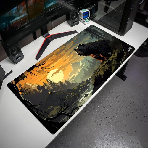 Grand Tapis de Souris Gamer XXL 100x50 cm | Tapis de Bureau Gaming Anti-Dérap... - Afbeelding 2 van 9