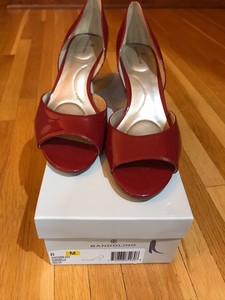 bandolino red shoes