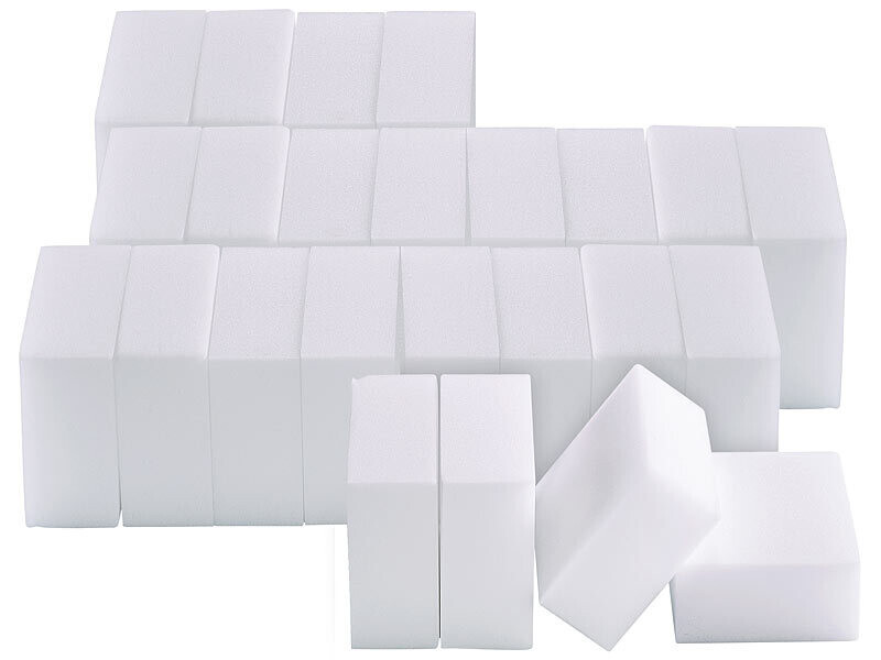 Lot de 24 grandes éponges magiques Pearl double densité éponge mélamine