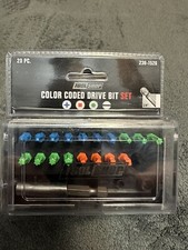 Tool Shop 20 Piece Color Coded Drive Bit Set....