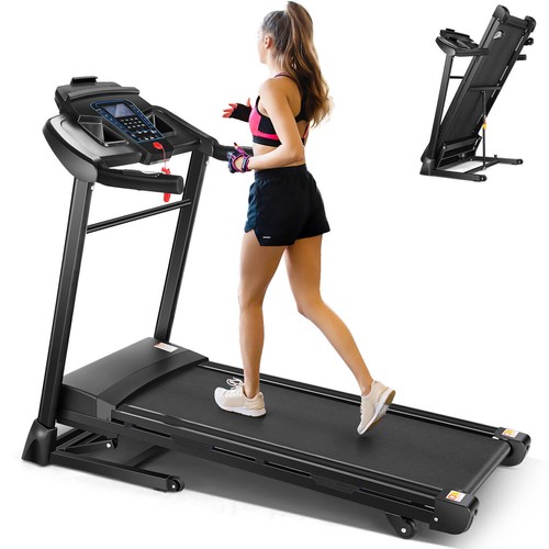 3.25HP Powerful Motor Treadmill Foldable Running Machine with Shock Absorbent - Picture 89 of 120