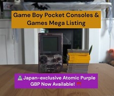 Nintendo Game Boy/Gameboy Pocket Console (GBP) & Games Mega-Listing