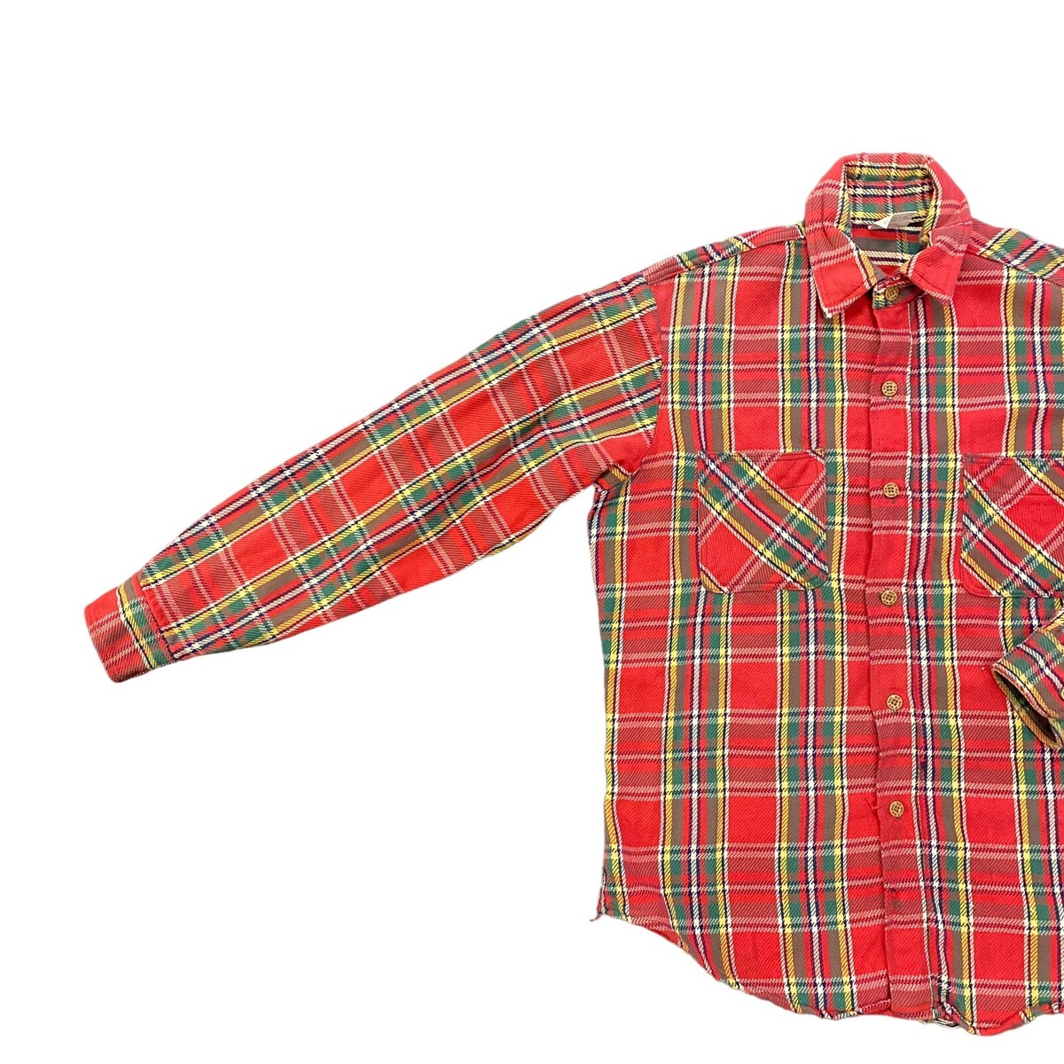 Vintage Big Mac Flannel Button Up JC Penney Shirt Adult Size