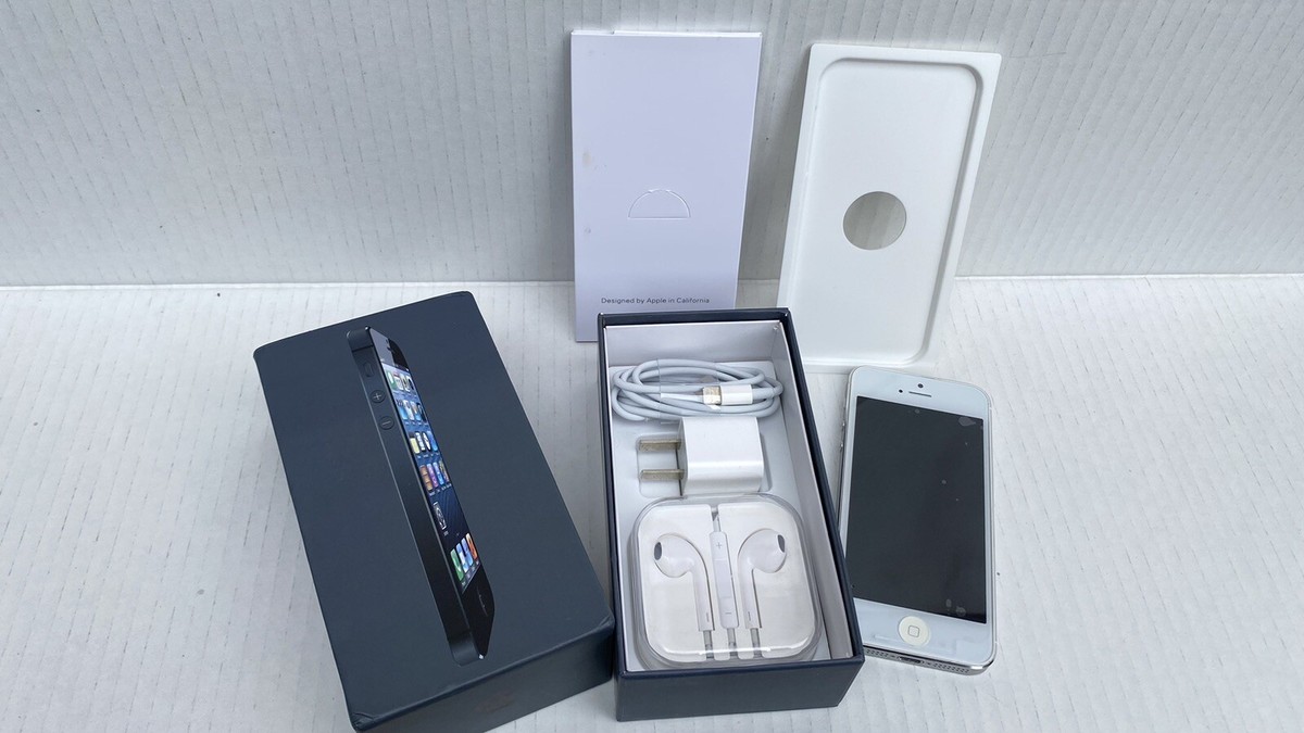 Apple iPhone 5 シルバー 本体 箱あり Apple iPhone 5 16GB Silver (T-Mobile) Model #MD654LL/A | eBay