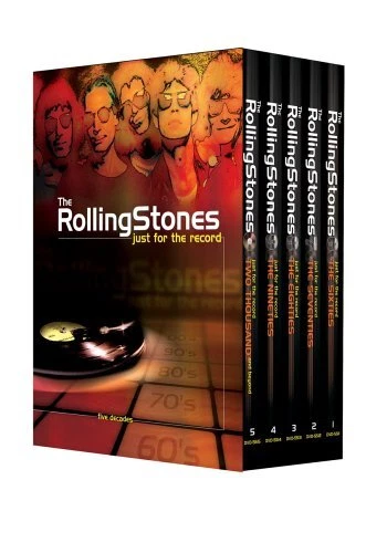 The Rolling Stones - Just for the Record 5 DVD`s