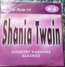 SHANIA TWAIN CDG KARAOKE DISC COUNTRY CLASSICS CKC 4 CD G NEW MUSIC 17 SONGS