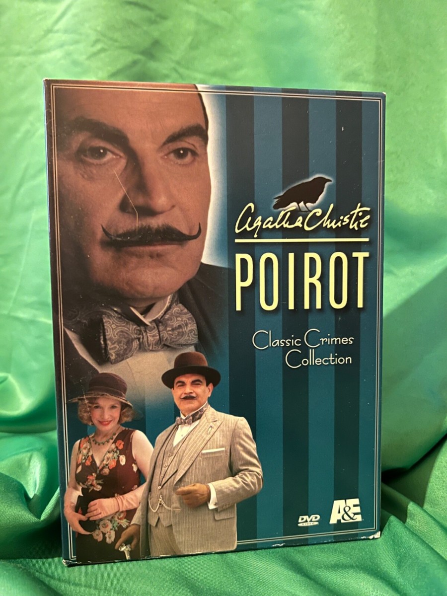 Agatha Christie POIROT Classic Crimes Collections 4 DVD Set
