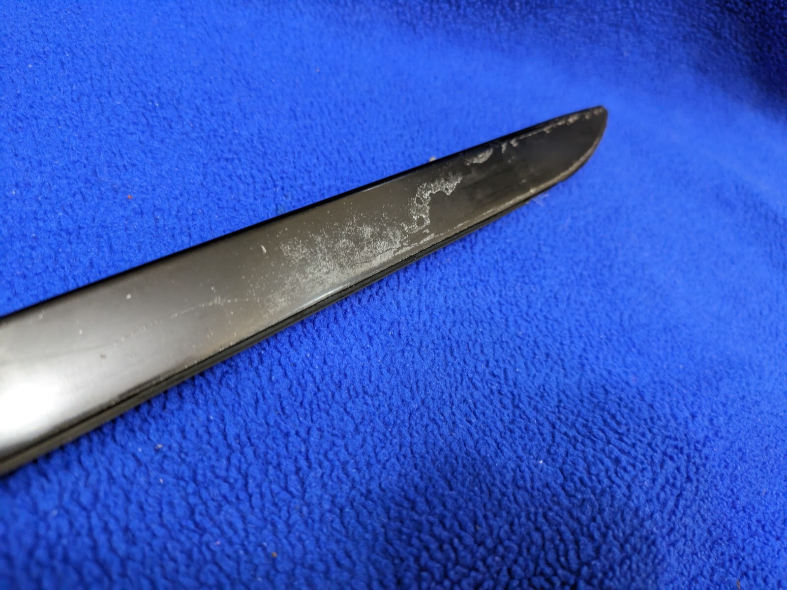black strip window molding front Left Bentley CONTINENTAL FLYING SPUR oem