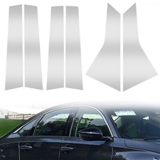 6pcs Chrome Pillar Post Window Door Trim Cover For Honda Accord 2018-2022 6pcs Chrome Pillar Post Window Door Trim Cover For Honda Accord 2018-2022