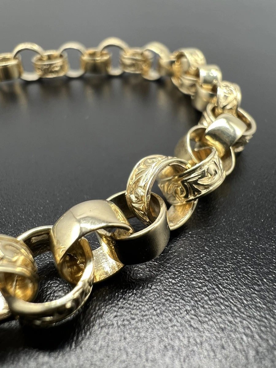 Men's Bracelet - Monaco Chain EDGE Plain | Oro Monaco