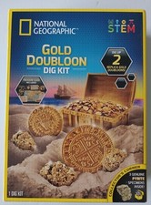 National Geographic - Gold Doubloon Dig Kit New in Box