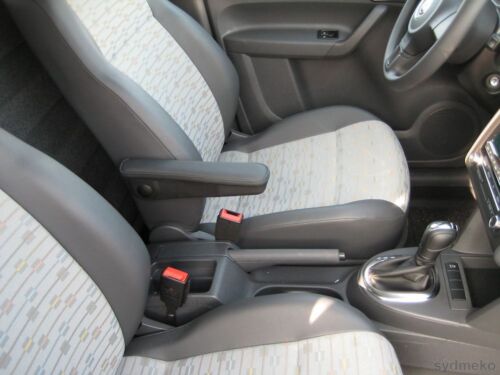 Comfort armrest fabric black for Renault Twingo III - Picture 1 of 4
