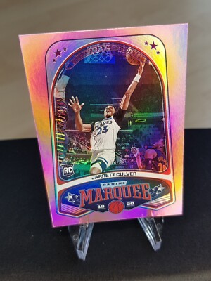 2019-20 Panini Chronicles - #236 - Jarrett Culver - Marquee Rookie Pink