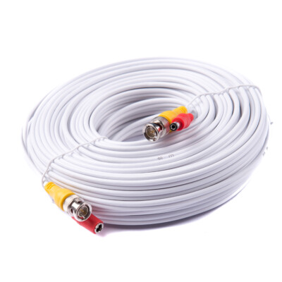 BNC CCTV KABEL VIDEO STROMKABEL FÜR HIKVISION DAHUA SWANN 1M 5M 10M 20M 30M 50M