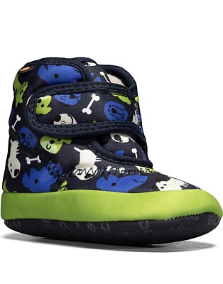 BOGS Baby Elliott II Sneaker Neo Puppy Print-Blue Green US