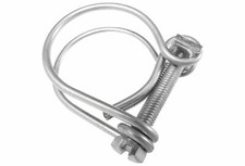 Double Wire Hose Clips/Clamps Pond Pipe Koi Fish Screw Tight Fitting Pump Water