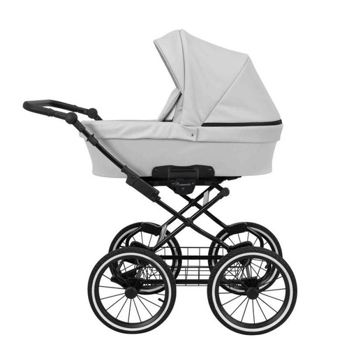 KUNERT ROMANTIC RETRO PRAM 2in1 3in1 CARRYCOT + PUSHCHAIR + CAR SEAT + ISOFIX - Picture 3 of 76