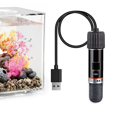 10W quarium Heater Submersible Water Heating Rod Anti-Explosion Fish Tank