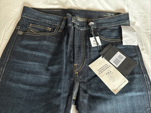 Diesel Skinny Jeans D-AMNY 069WF, Indigo Blue W29 L32, Denim Trousers BNWT Men’s - Picture 2 of 11
