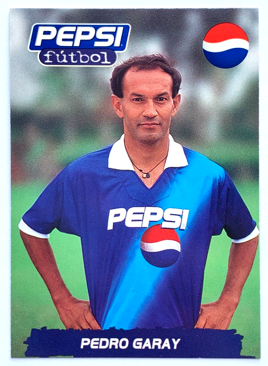 1997 PEPSI FOOTBALL CARDS #02 PEDRO GARAY NUÑEZ TC South America Edition