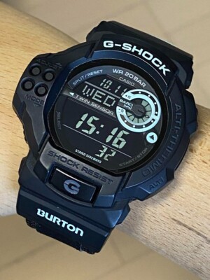 Casio Watch G-Shock GDF-100BTN Burton Snowboard Rare | eBay