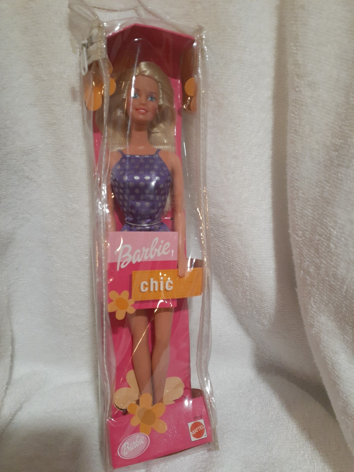Barbie Doll Chic Purple Dress By Mattel Vintage New