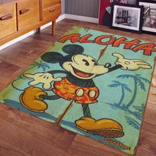 Disney Mickey Mouse Rug Cute Cartoon Area Rug for Kids Room or Nursery